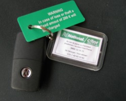 Lost or Stolen Car Hire Keys