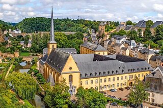 view over luxembourg