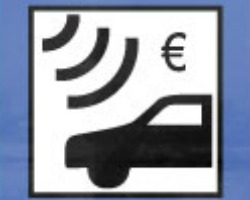 electronic toll road sign