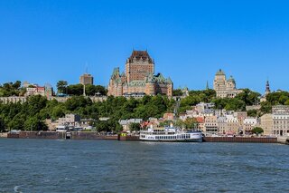 quebec city from across the river