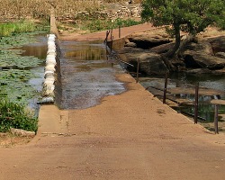 Typical Mali road hazard