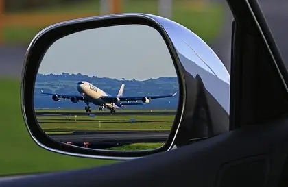 car and aeroplane