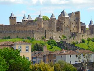 castle carcassonne france