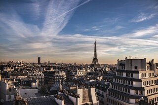 view across paris
