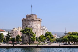 castle, thessaloniki, greece
