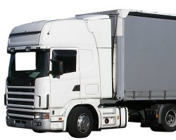 Front end of HGV