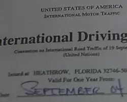 International Driving Permit