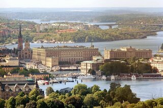 view over stockholm