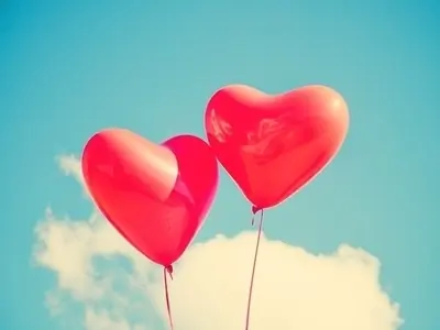 heart balloons